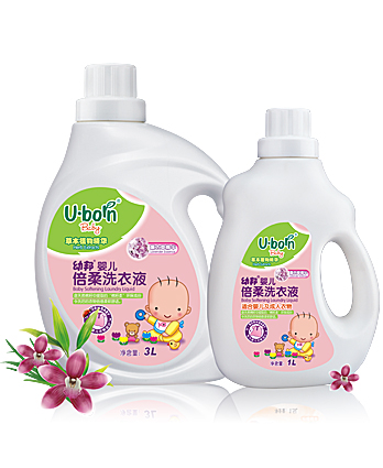 幼邦嬰兒倍柔洗衣液