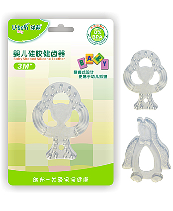 幼邦U825嬰兒矽膠健齒器