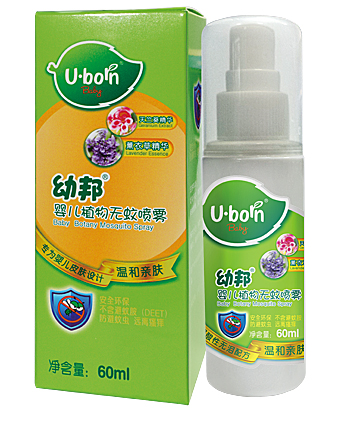 幼邦U388嬰兒植物無(wú)蚊噴霧