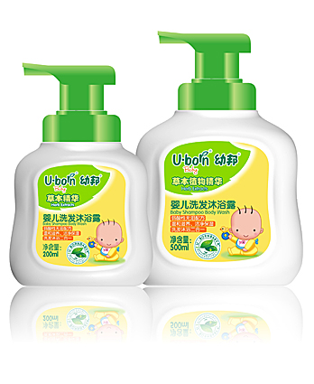 幼邦嬰兒洗髮沐浴露