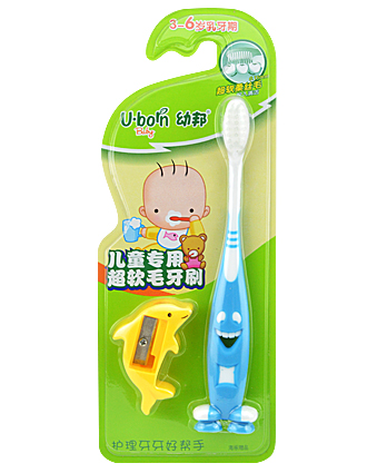 幼邦U425B兒童專(zhuān)用超軟毛牙刷