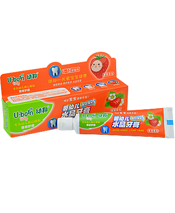 幼邦U412嬰幼兒水晶牙膏